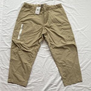Nike Style Essentials Utility Pants (DM6681-250) Khaki Mens Size 44 Tapered Legs